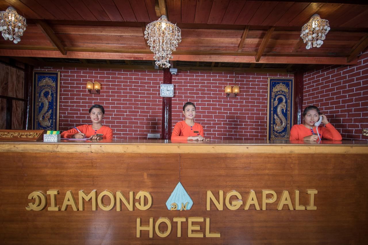 Diamond Hotel Ngapali Ngoại thất bức ảnh